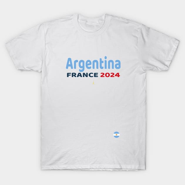 Argentina France 2024 T-Shirt by TeeTees